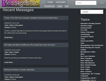 Tablet Screenshot of messagebase.net